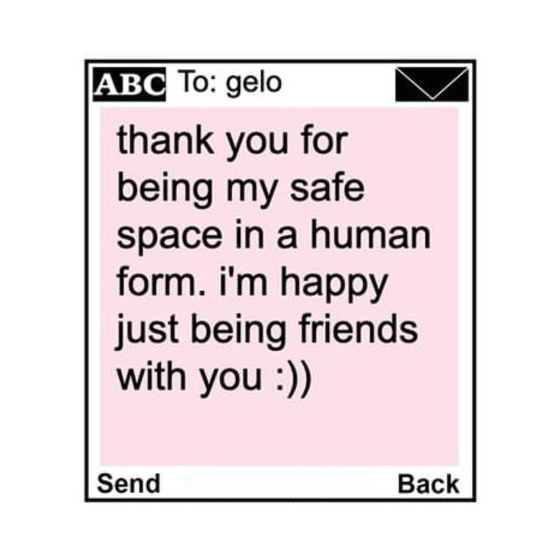 استیکر متن انگلیسی Unsent Socially25