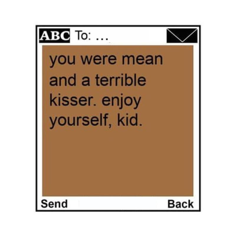 استیکر متن انگلیسی Unsent Socially27