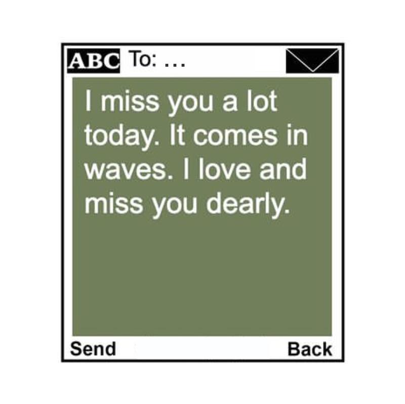 استیکر متن انگلیسی Unsent Socially36