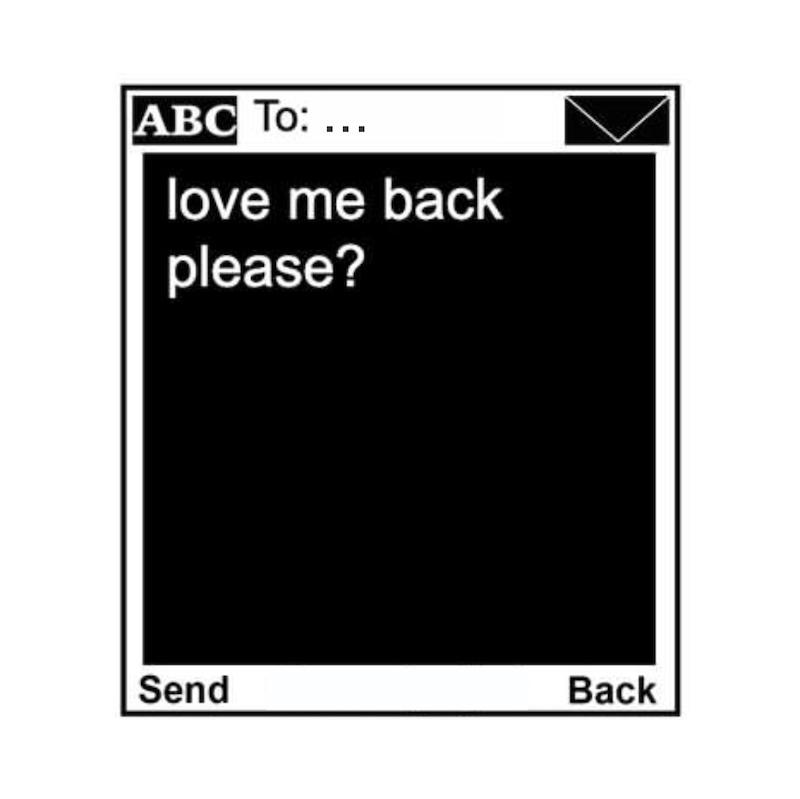 استیکر متن انگلیسی Unsent Socially38