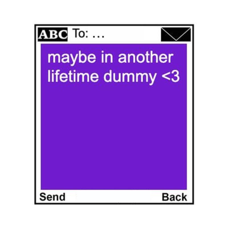 استیکر متن انگلیسی Unsent Socially46