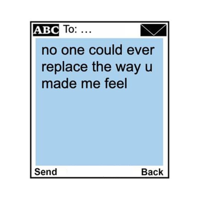 استیکر متن انگلیسی Unsent Socially47