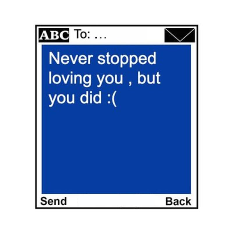 استیکر متن انگلیسی Unsent Socially50