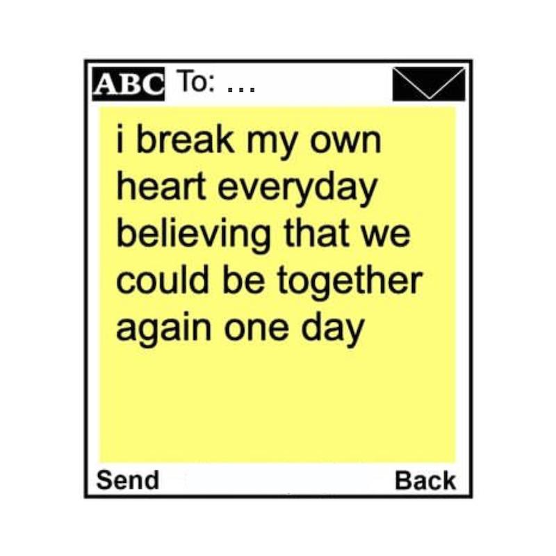 استیکر متن انگلیسی Unsent Socially51