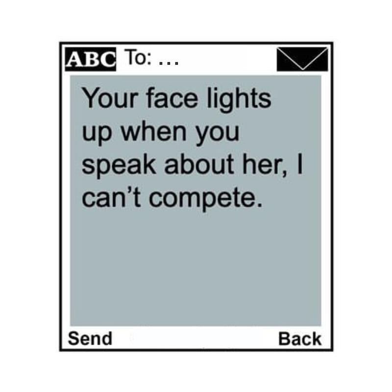 استیکر متن انگلیسی Unsent Socially53