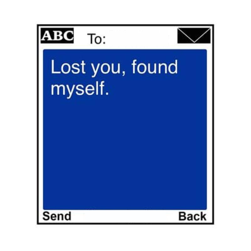 استیکر متن انگلیسی Unsent Socially71