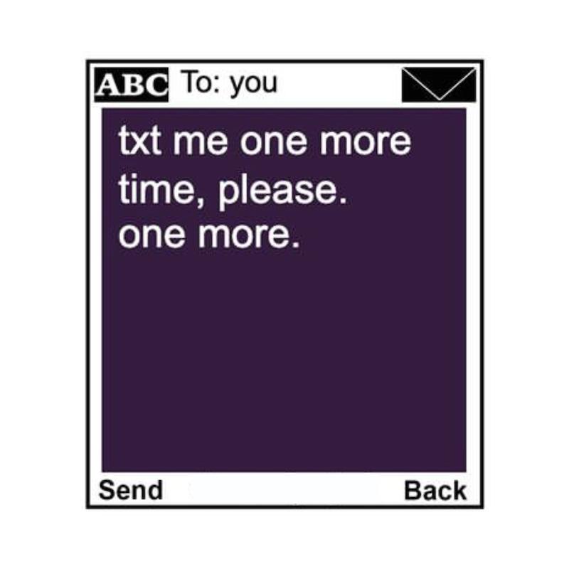 استیکر متن انگلیسی Unsent Socially72