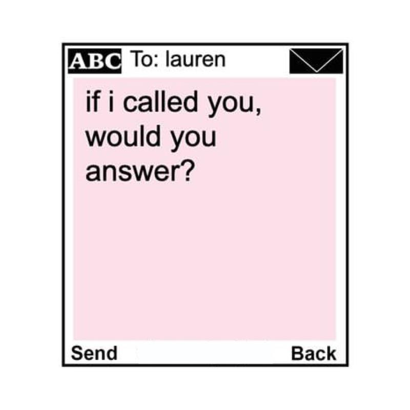 استیکر متن انگلیسی Unsent Socially73