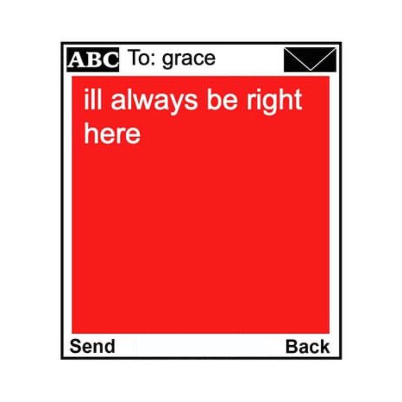 استیکر متن انگلیسی Unsent Socially77