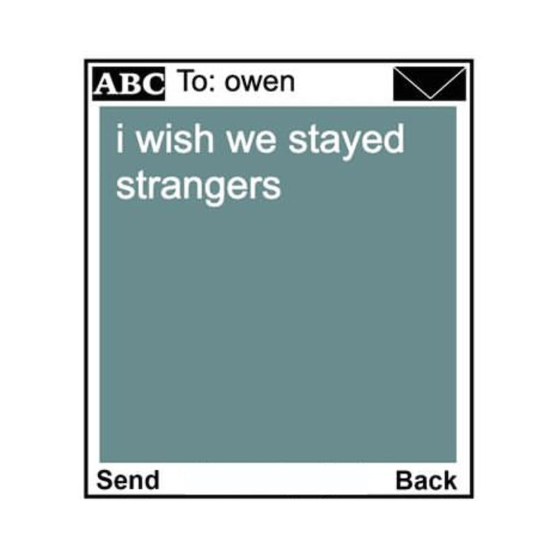 استیکر متن انگلیسی Unsent Socially80