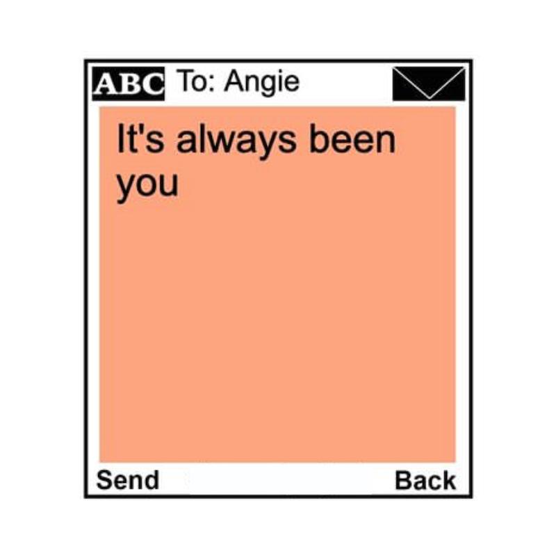 استیکر متن انگلیسی Unsent Socially82