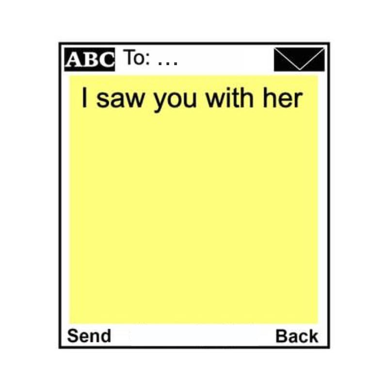 استیکر متن انگلیسی Unsent Socially89