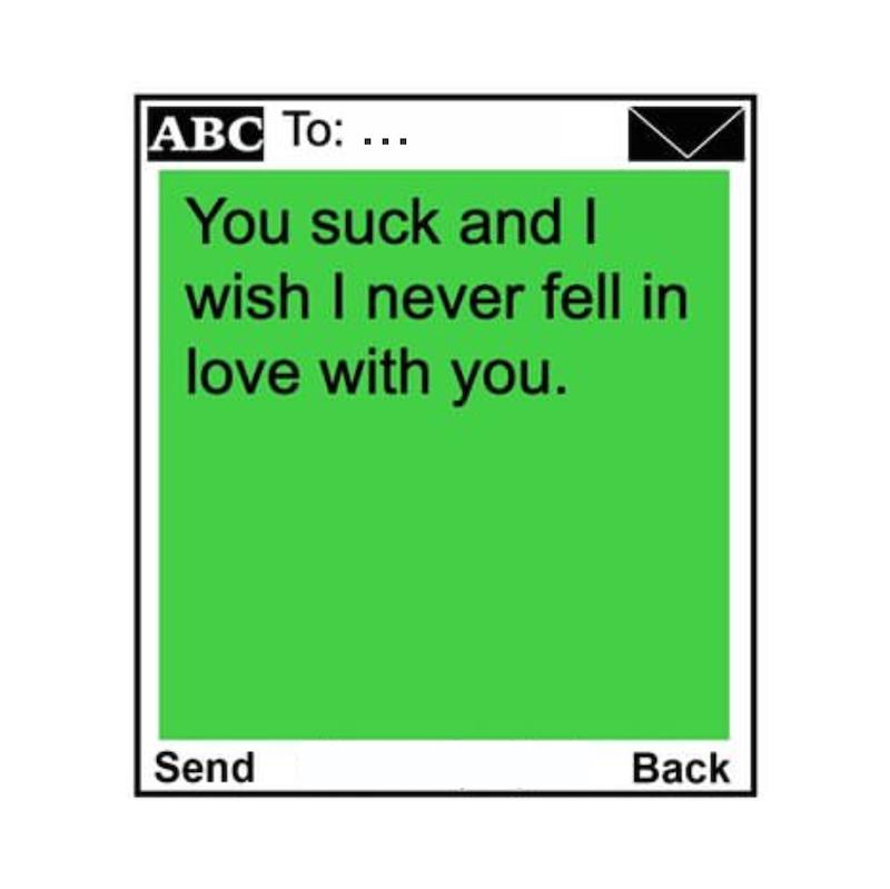 استیکر متن انگلیسی Unsent Socially99