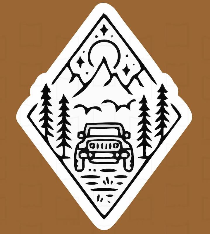 استیکر آفرود offroad3