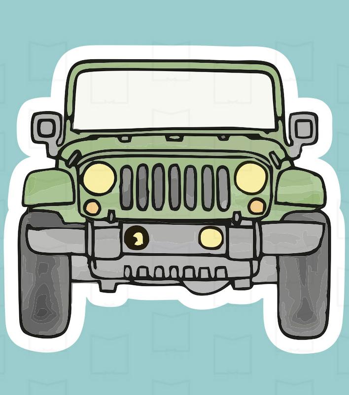 استیکر آفرود offroad29