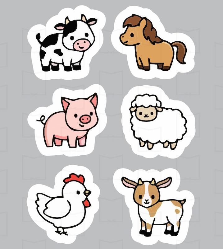 استیکر حیوانات Animals66