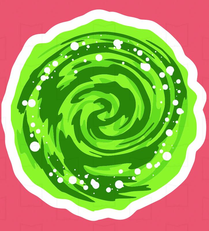 استیکر ریک و مورتی Rick and Morty10