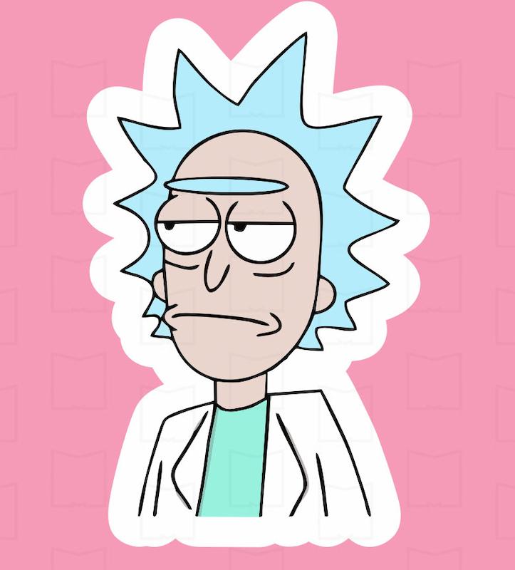 استیکر ریک و مورتی Rick and Morty13