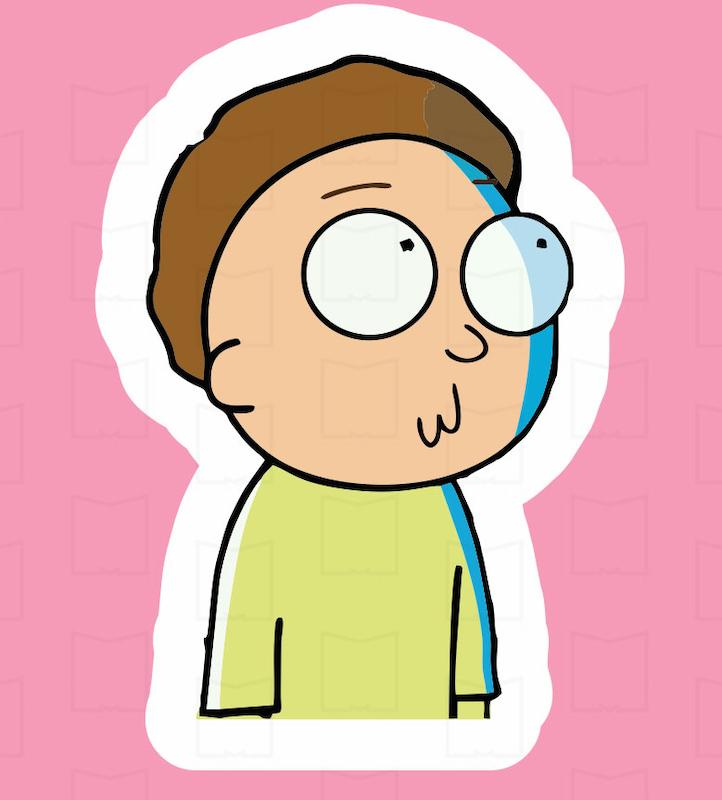 استیکر ریک و مورتی Rick and Morty17