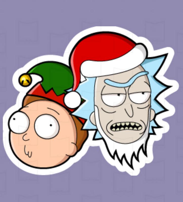 استیکر ریک و مورتی Rick and Morty19