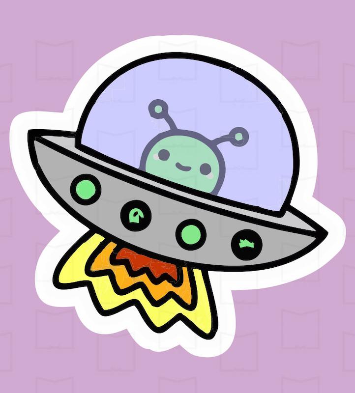 استیکر فضایی Space15