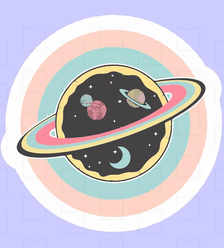 استیکر فضایی Space21