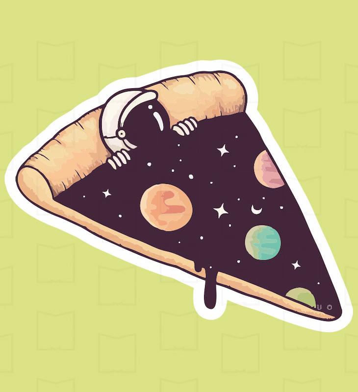 استیکر فضایی Space31