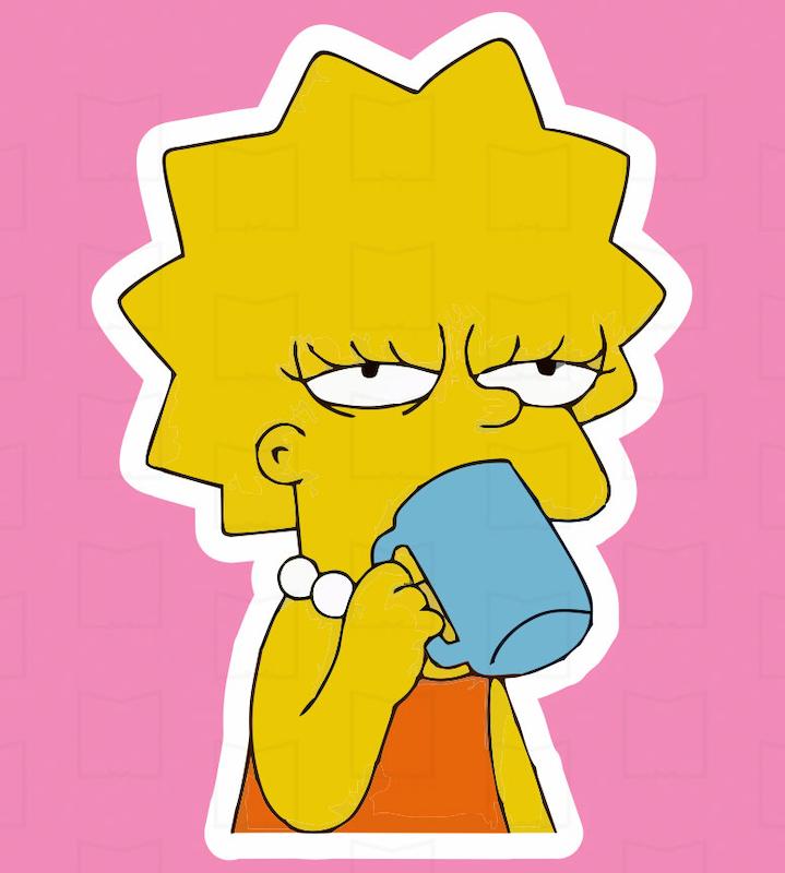 استیکر سیمپسون ها Simpsons1