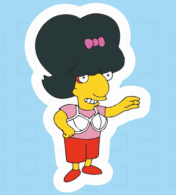 استیکر سیمپسون ها Simpsons9