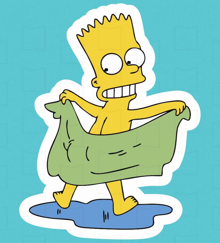 استیکر سیمپسون ها Simpsons13