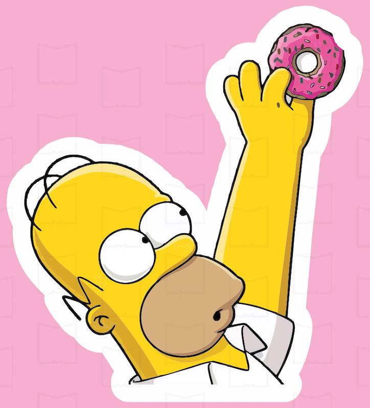 استیکر سیمپسون ها Simpsons24