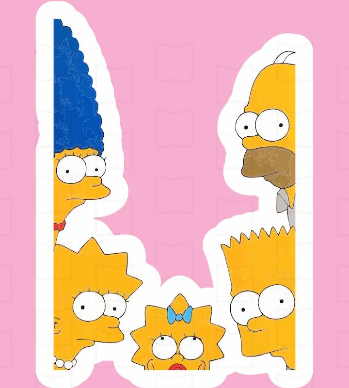 استیکر سیمپسون ها Simpsons26
