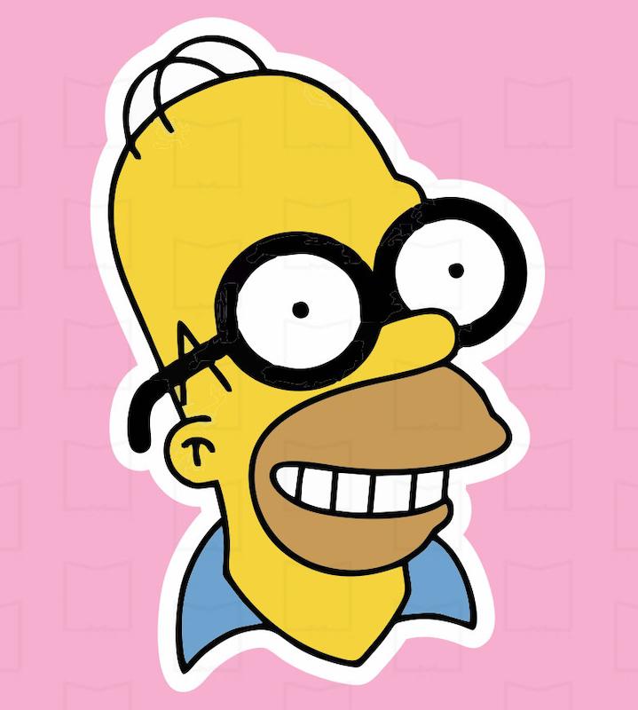 استیکر سیمپسون ها Simpsons28