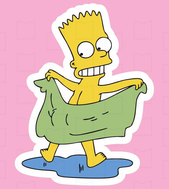 استیکر سیمپسون ها Simpsons30