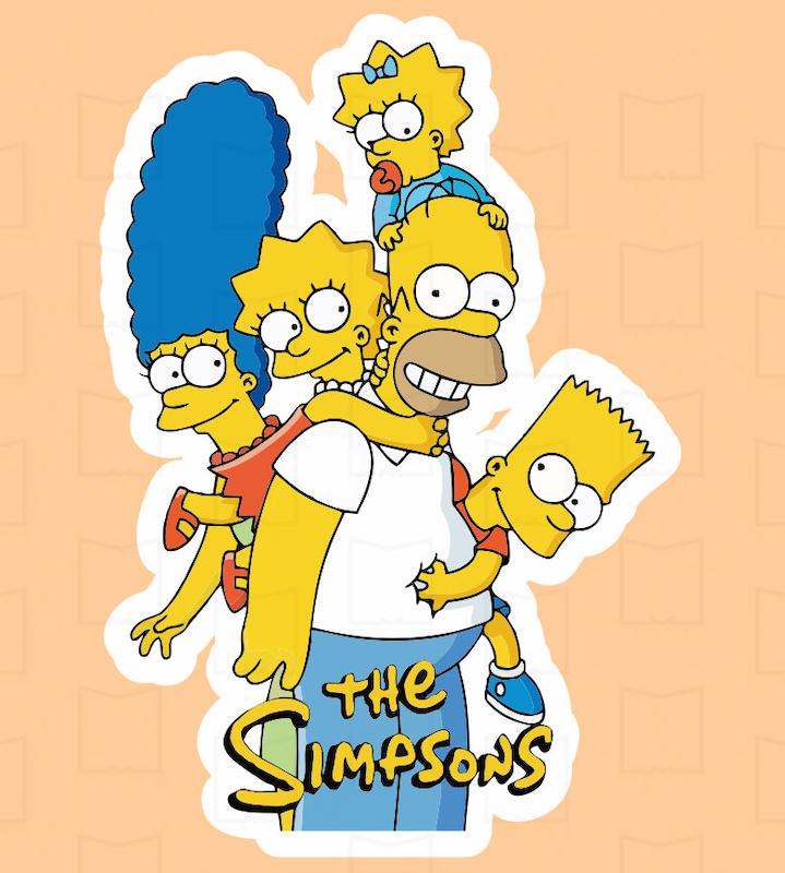 استیکر سیمپسون ها Simpsons31