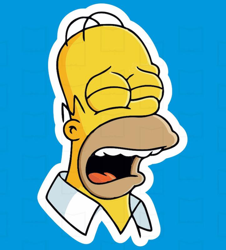 استیکر سیمپسون ها Simpsons32