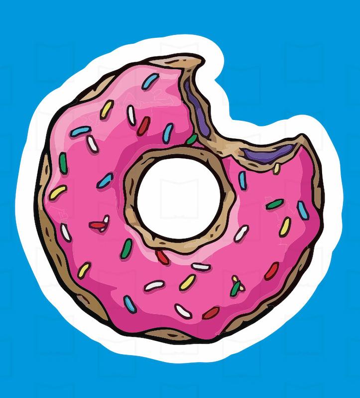 استیکر سیمپسون ها Simpsons34