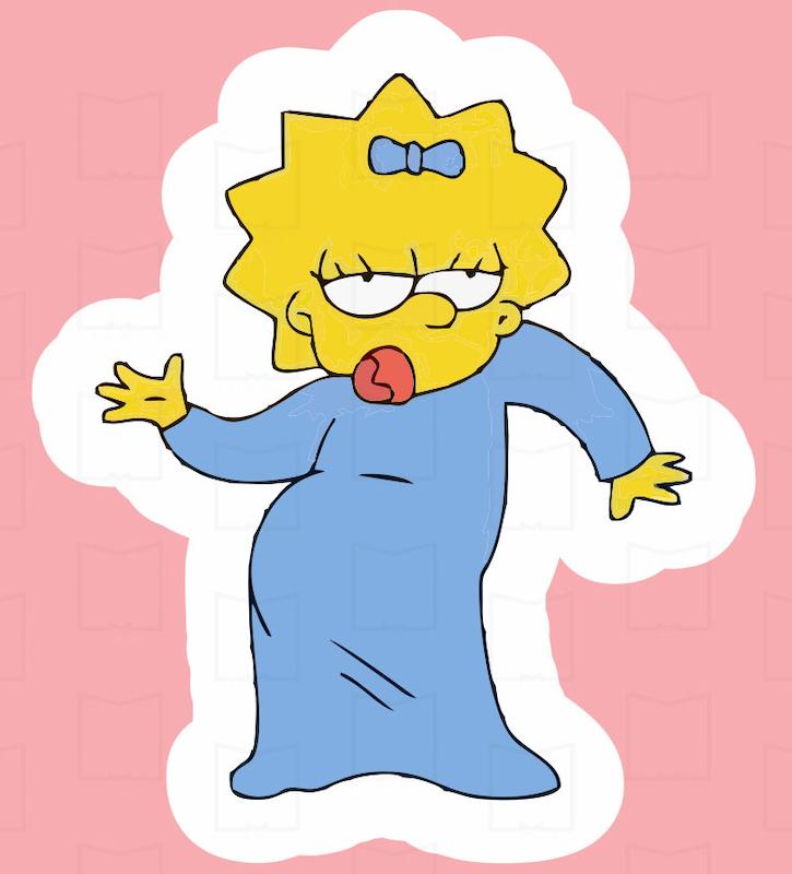 استیکر سیمپسون ها Simpsons42