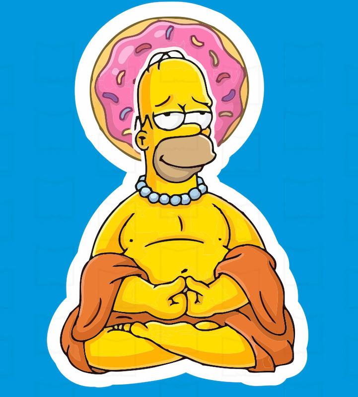 استیکر سیمپسون ها Simpsons43