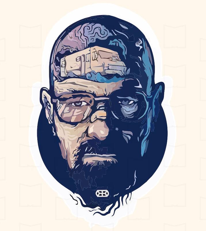 استیکر فیلم و سریال  Breaking Bad5