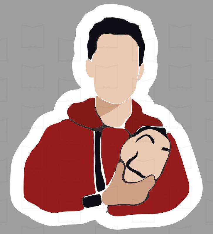 استیکر فیلم و سریال Money Heist1