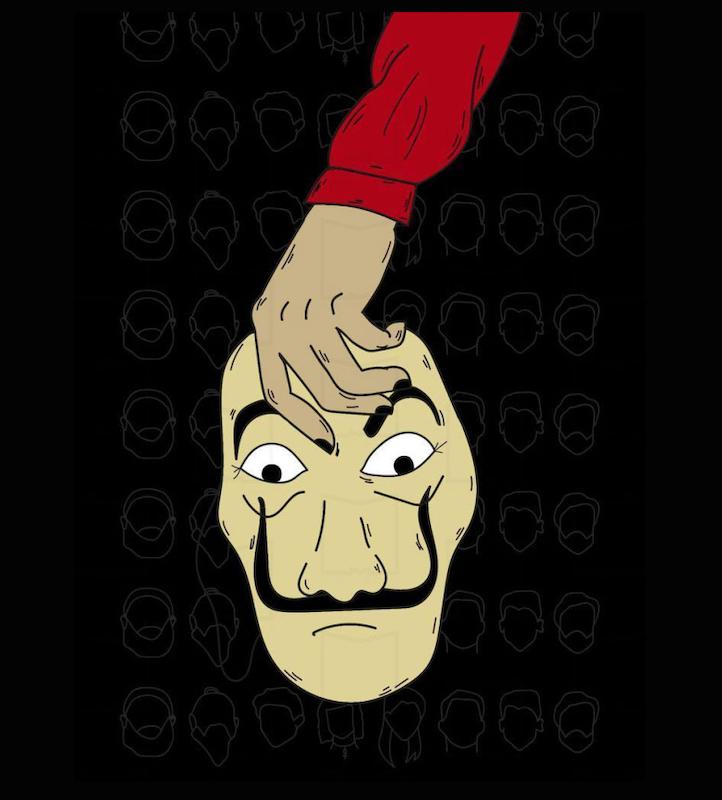 استیکر فیلم و سریال Money Heist13