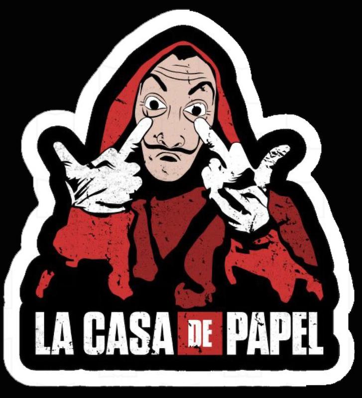 استیکر فیلم و سریال Money Heist6