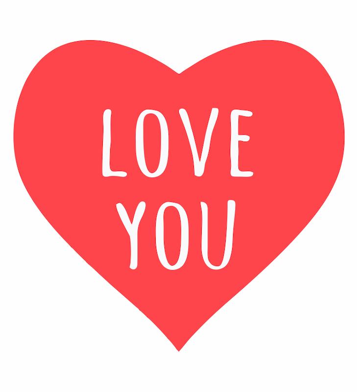 استیکر عاشقانه Love70