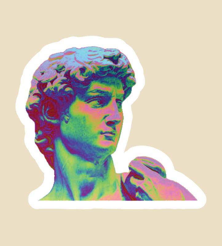 استیکر هنری Art27