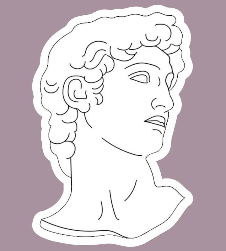 استیکر هنری Art65