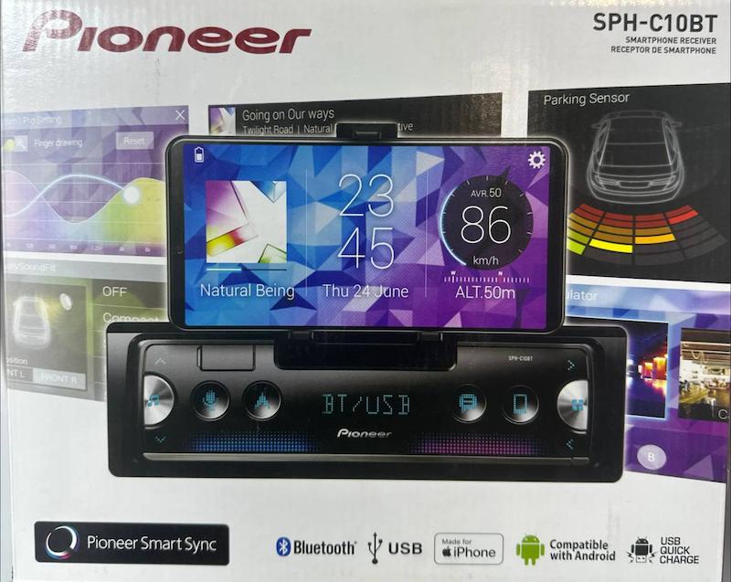 راديوپخش پايونير C10BT با گارانتی اصلی 12 ماهه پایونیران