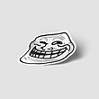 استیکر ترول خندان Troll face laughing