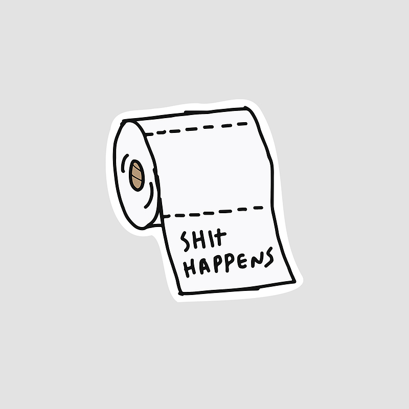 استیکر Shit Happens