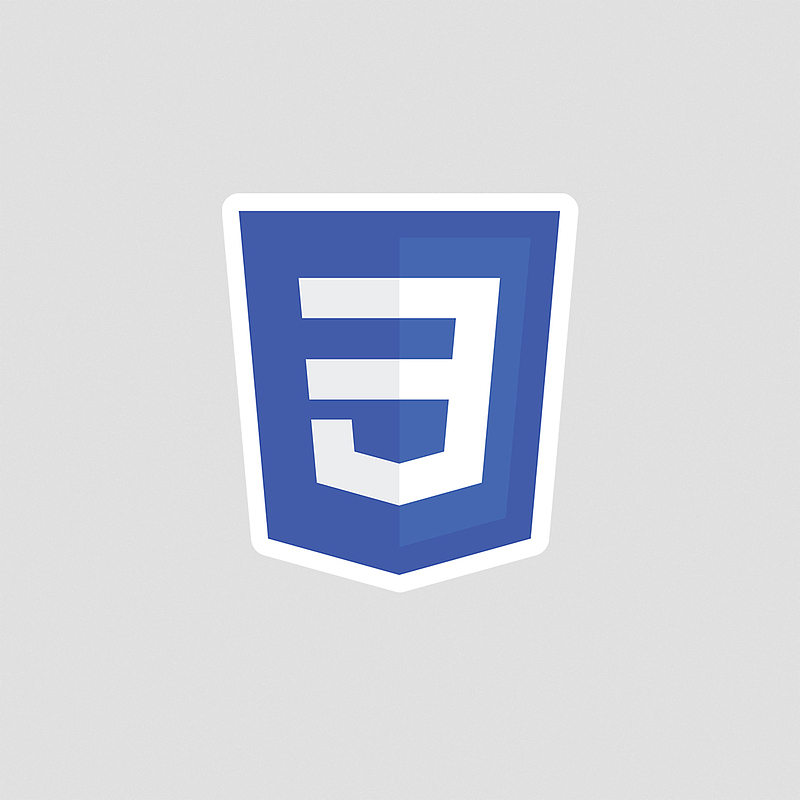 استیکر لوگوی CSS